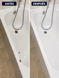 Reparación de bañera